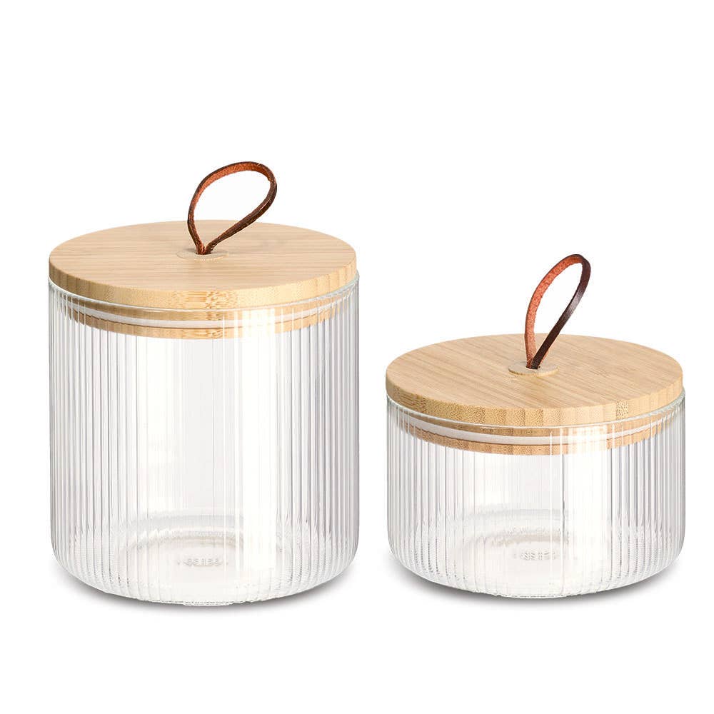 Vorratsglas M. Bambusdeckel, 1050 ml