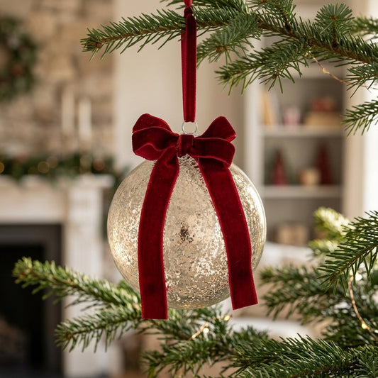 Weihnachtskugel Aurina