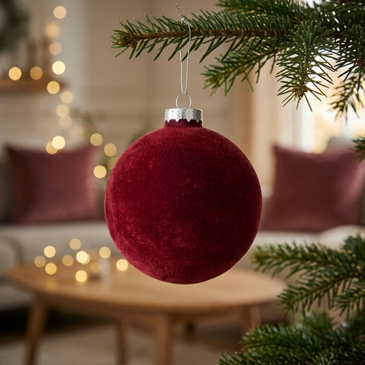 Weihnachtskugel Velvana