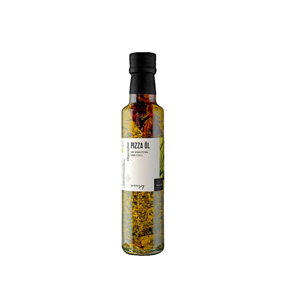 Wajos Pizza Öl mit Kräutern und Chili 250ml