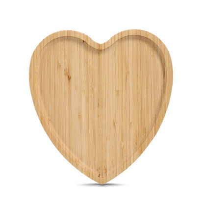 Serviertablett "Herz", Bambus 100%FSC