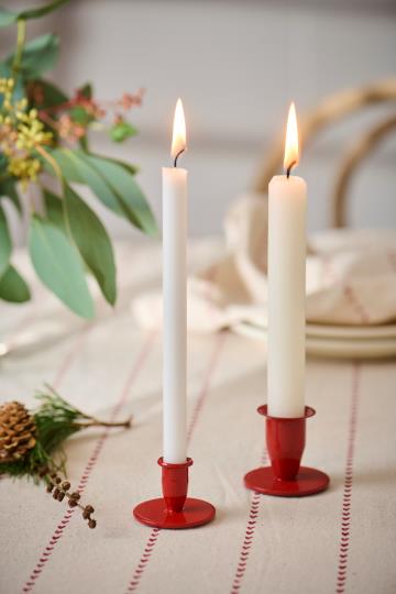 Ib Laursen Kerzenhalter für 1,3 cm Kerze Hygge rot