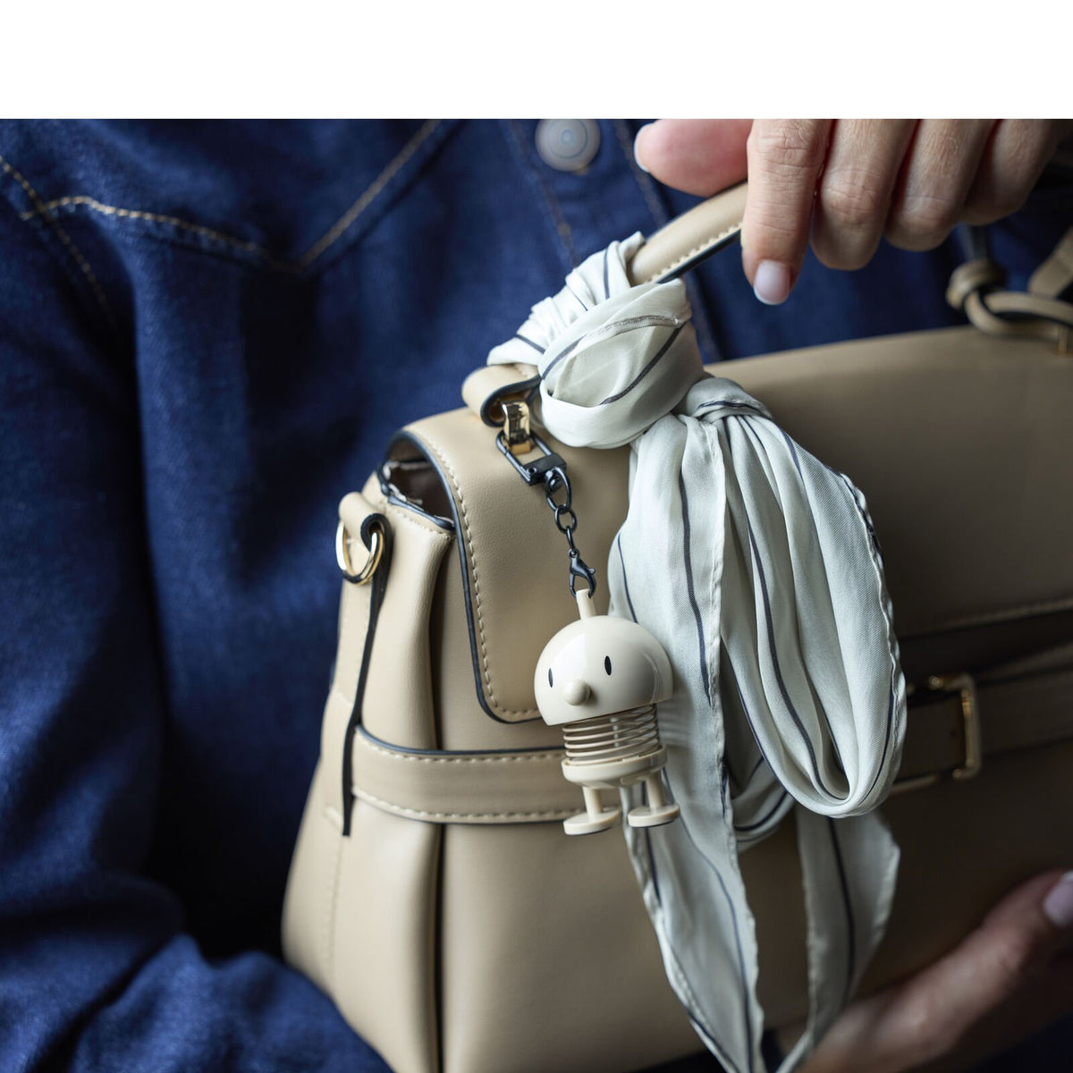 Hoptimist Bag Charm Latte