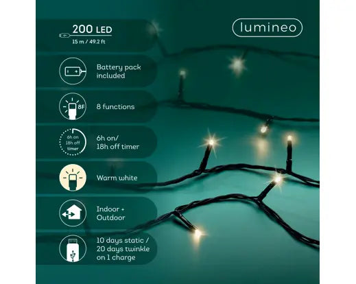 LED Basic-Beleuchtung USB Ladefunktion Outdoor