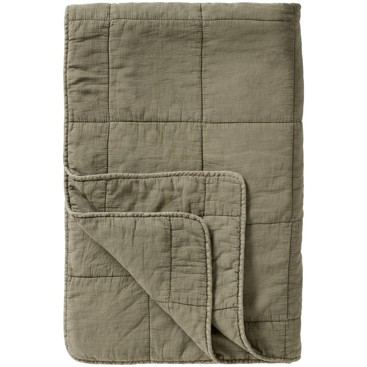 Ib Laursen Vintage Quilt eucalyptus green
