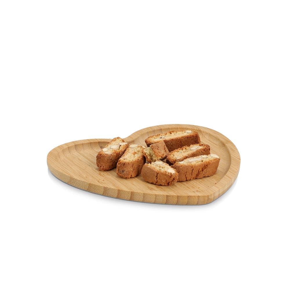 Serviertablett "Herz", Bambus 100%FSC