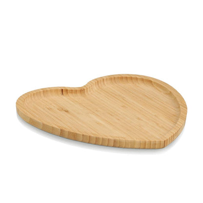 Serviertablett "Herz", Bambus 100%FSC