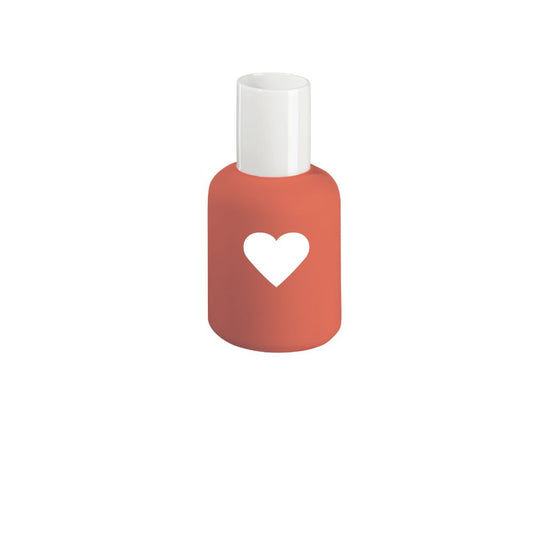 ASA Vase orange, Herz