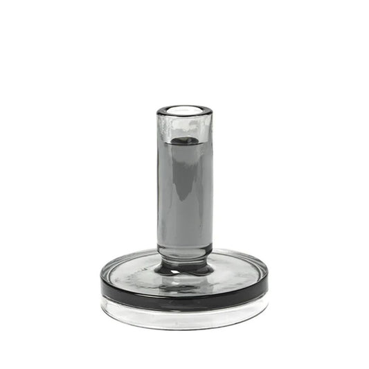 Broste Leuchter Petra L smoke grey