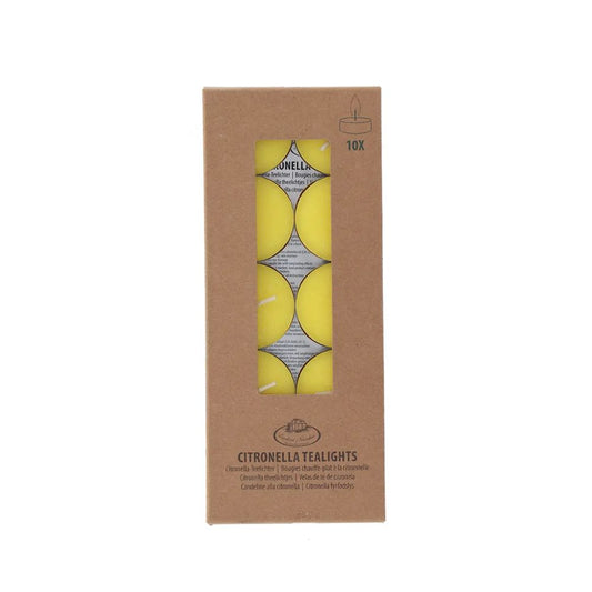Citronella Teelichter Set/10 S
