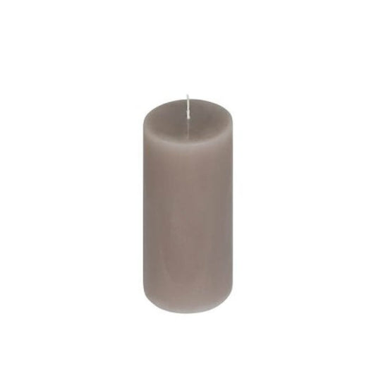 Cylinderkerze Blossom schlamm 6 Ø 19h