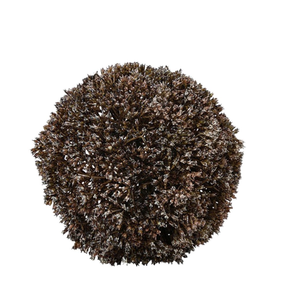 Deko Kugel Eupatorium S braun