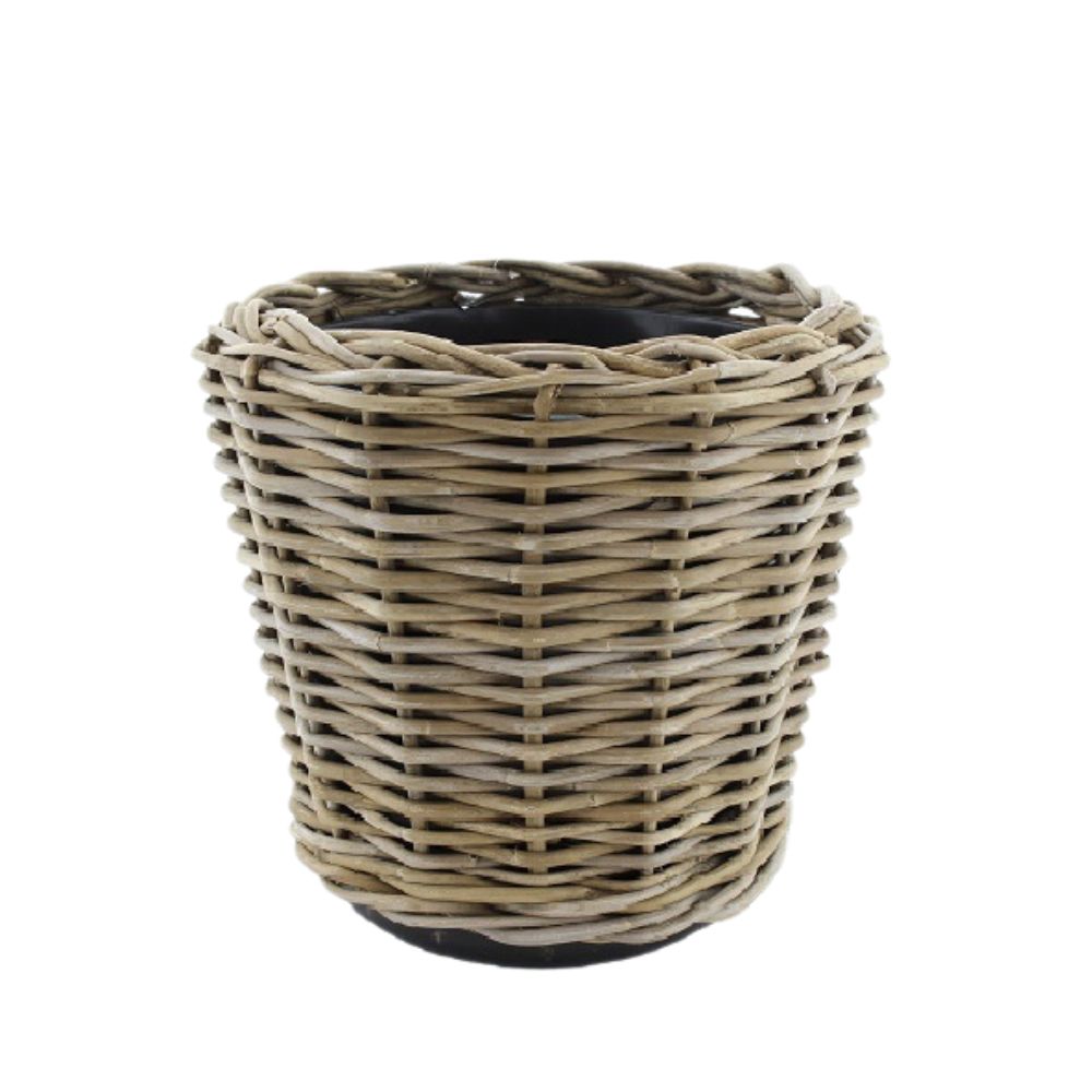 Drypot Rattan Grau d45h47cm