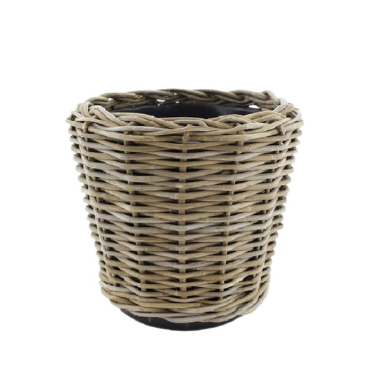 Drypot Rattan Grau d45h47cm