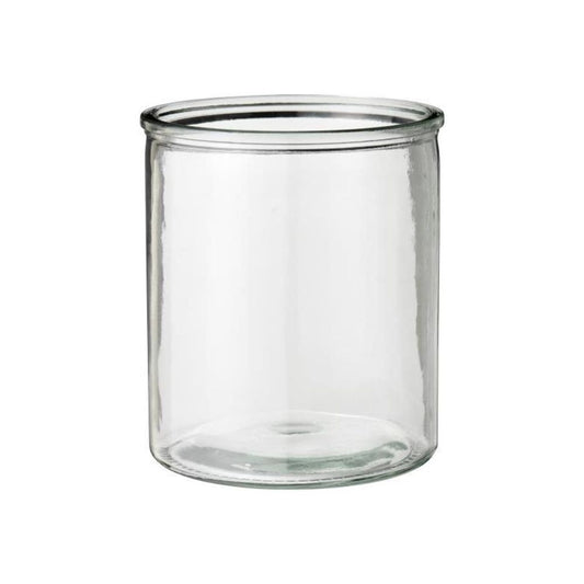 Ib Laursen Topf Hannah klares zylindrisches Glas