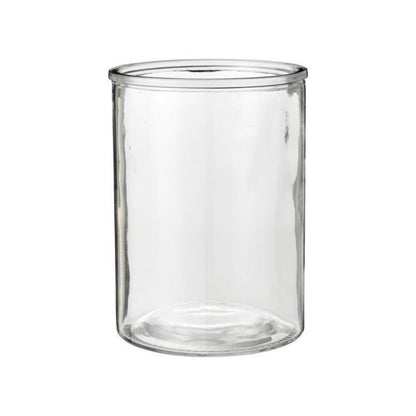 Ib Laursen Vase Hannah klares zylindrisches Glas