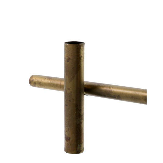 House Doctor Kerzenhalter Antique Messing Groß – moderner Adventsleuchter