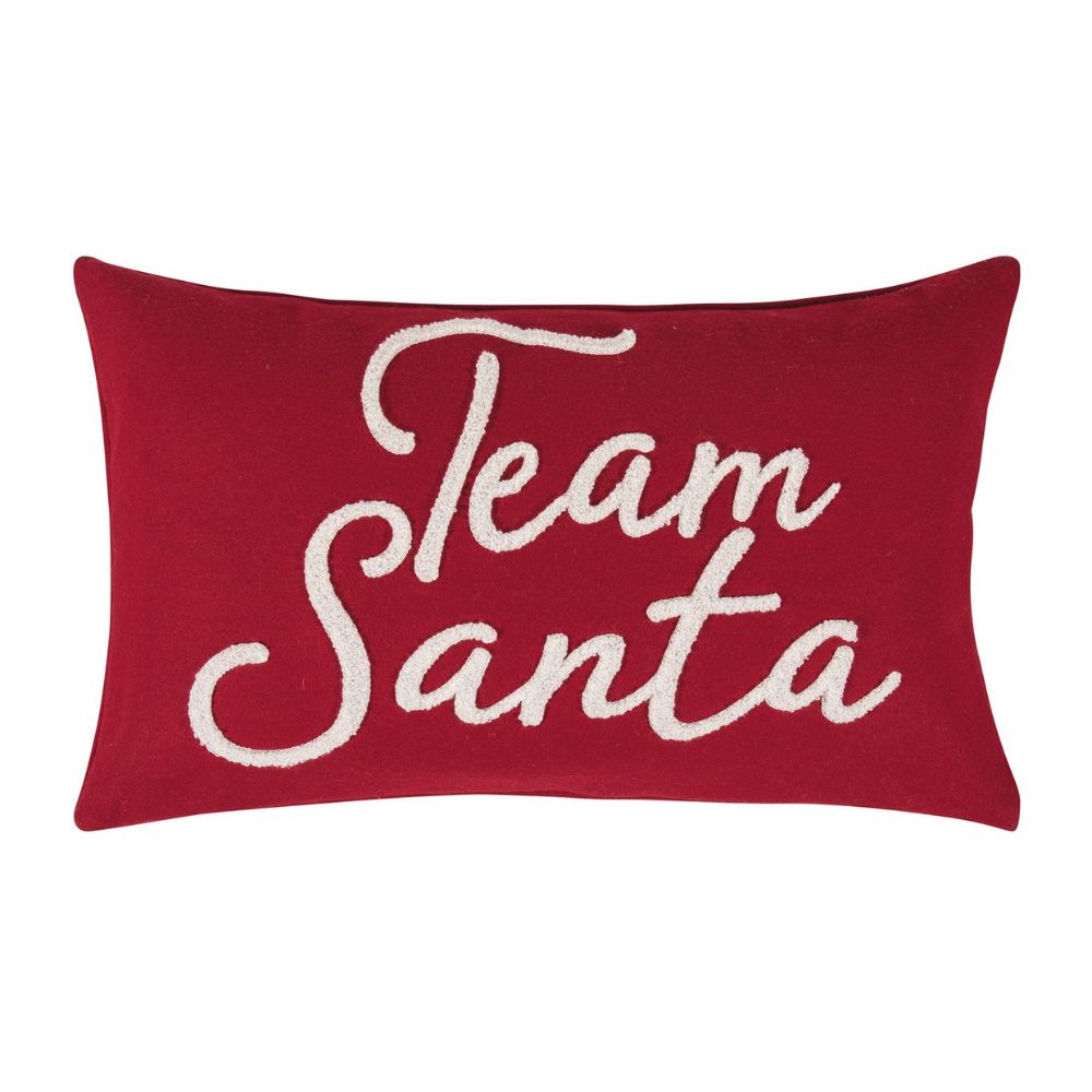 Kissenhülle Team Santa red 30x50cm