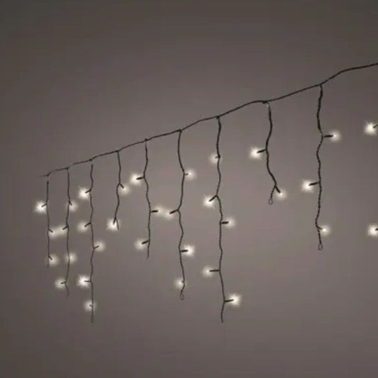 LED Icicle Lights Twinkle Effekt 8 Funktionen Outdoor