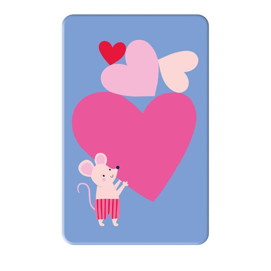 Magnet knall & bunt Herz