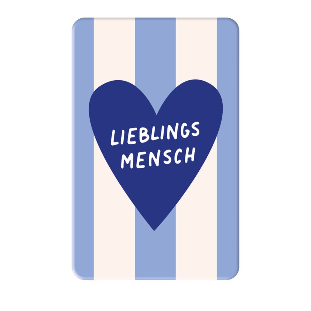 Magnet knall & bunt Lieblingsmensch