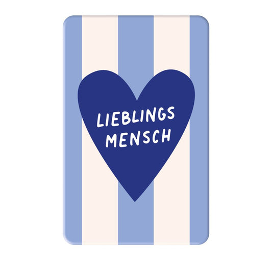 Magnet knall & bunt Lieblingsmensch