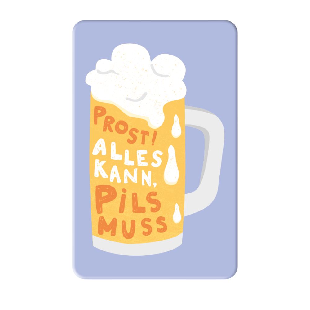 Magnet knall & bunt Prost!