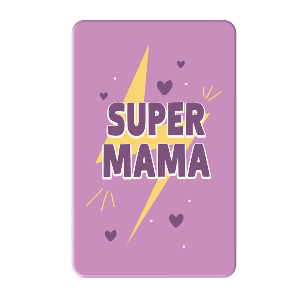 Magnet knall & bunt Super Mama