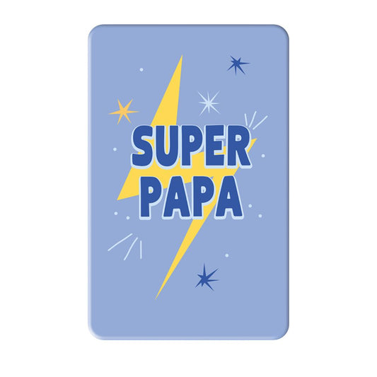 Magnet knall & bunt Super Papa
