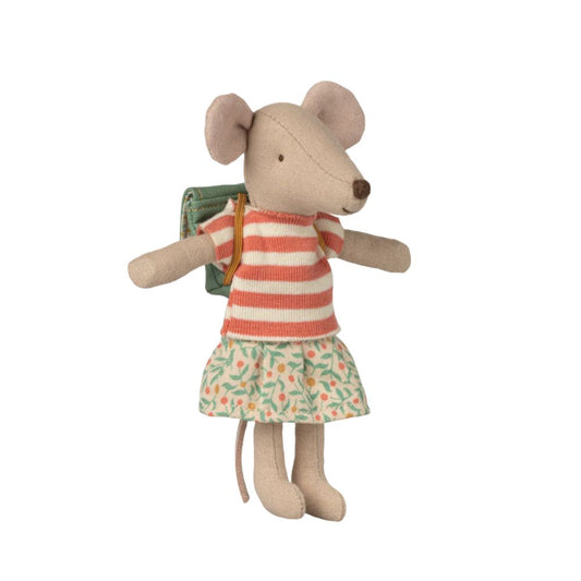 Maileg Dreirad-Maus, Große Schwester, grün