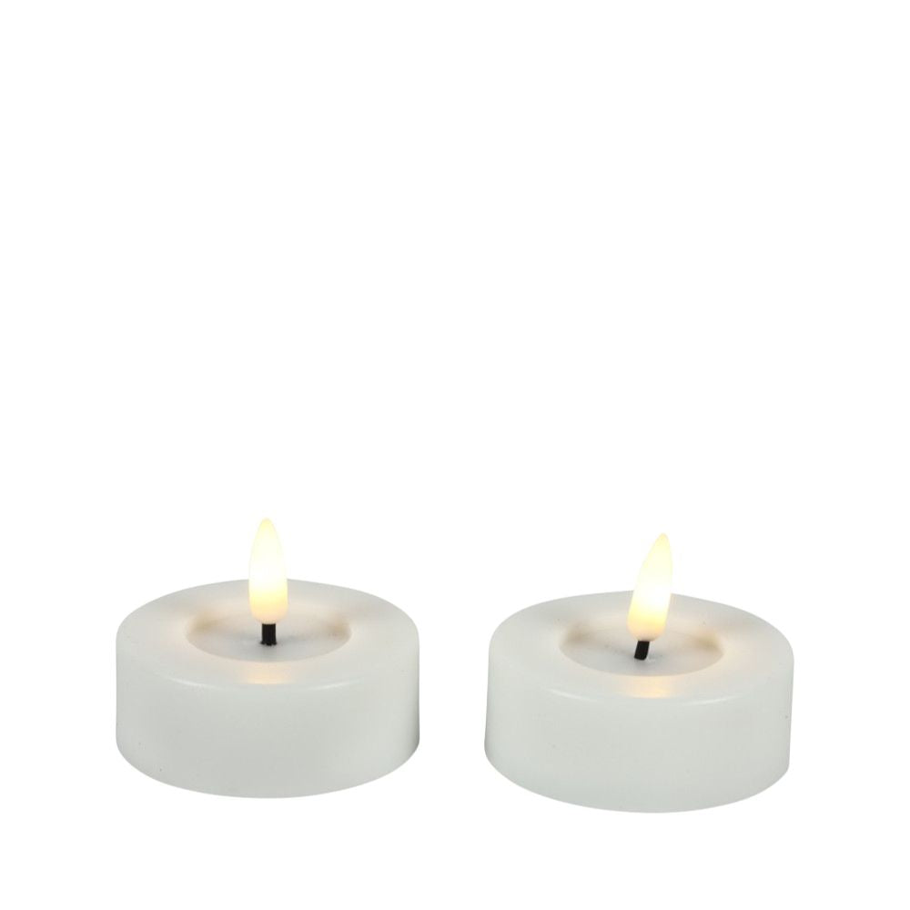 Maxi Teelicht LED 2St, weiß