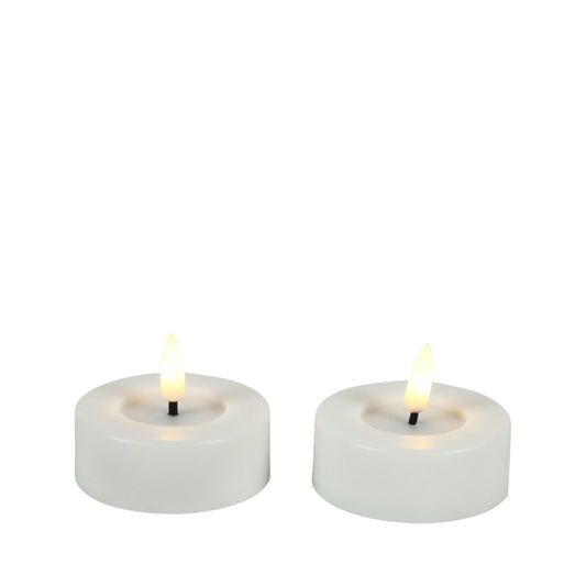 Maxi Teelicht LED 2St, weiß