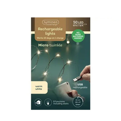 Micro LED 8 USB Ladefunktion Outdoor