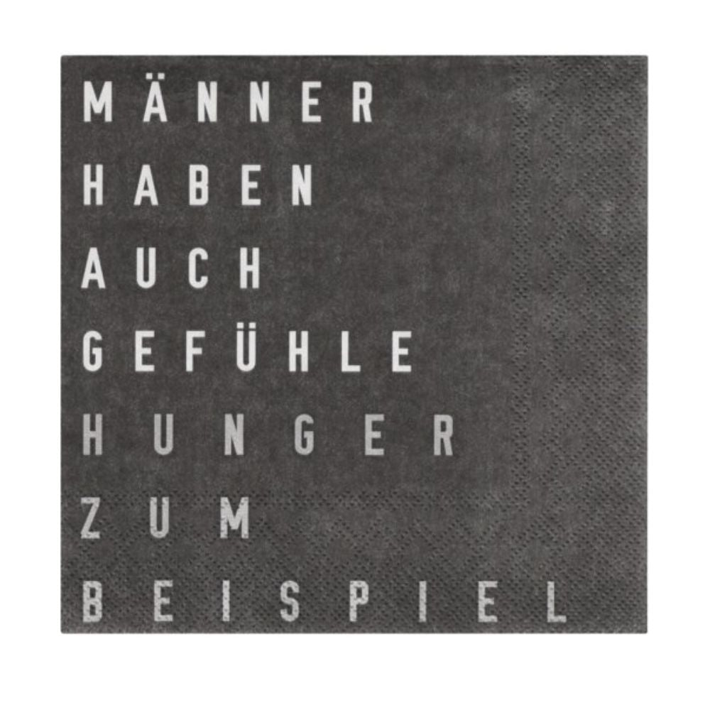 Räder Serviette , Männer haben auch Gefühle