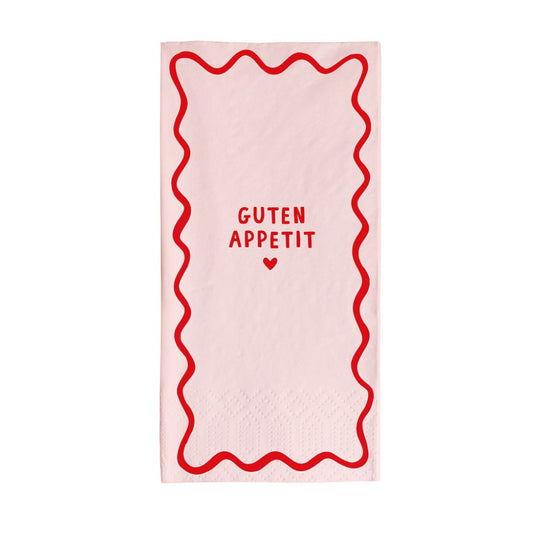 Servietten hochformatig Guten Appetit