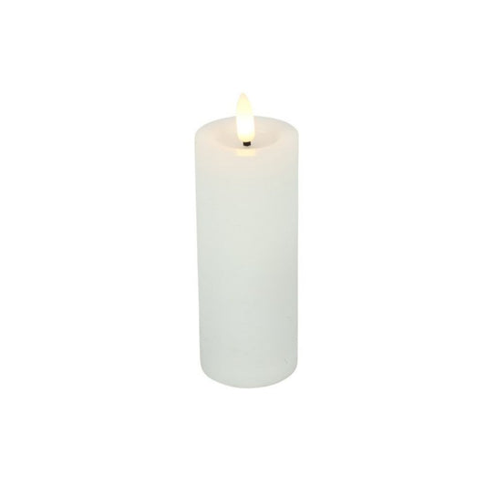 LED Stumpenkerze Rustikal Ø5CM