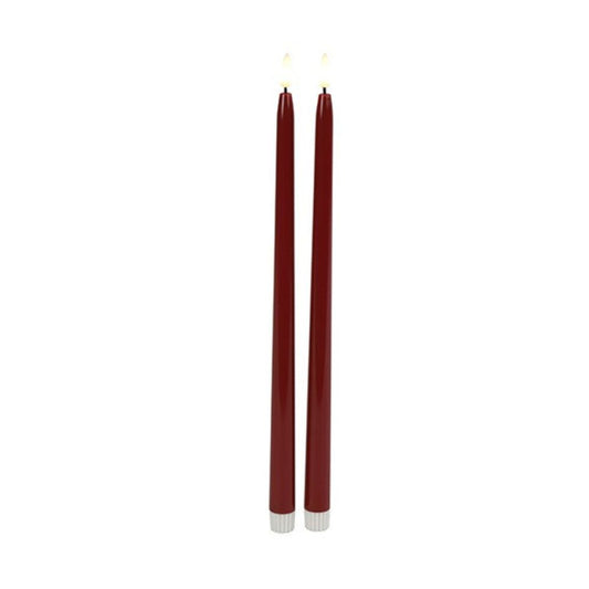 Tafelkerze gotisch Ø2,2CM LED