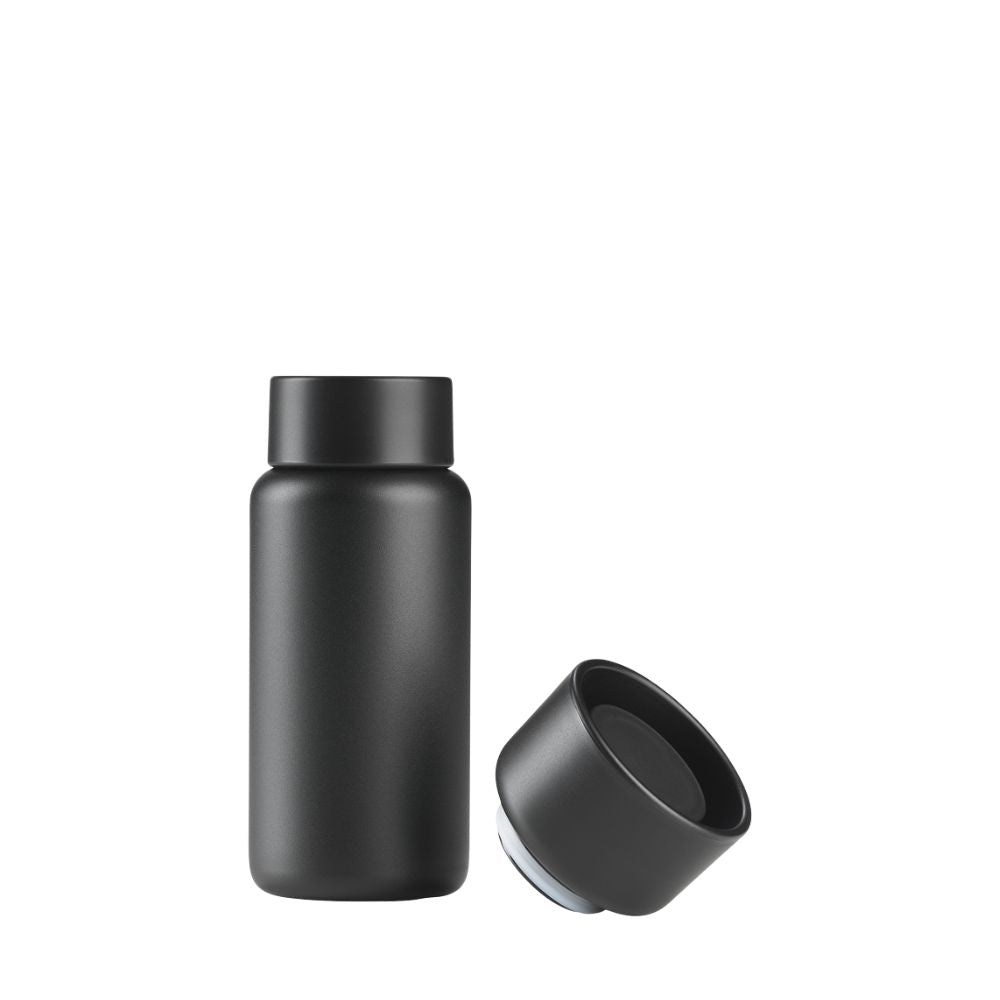 Zone Denmark Thermobecher mit zwei Deckeln Singles 400ml Black