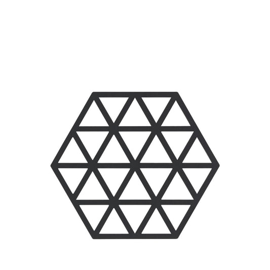 Untersetzer Triangles Black