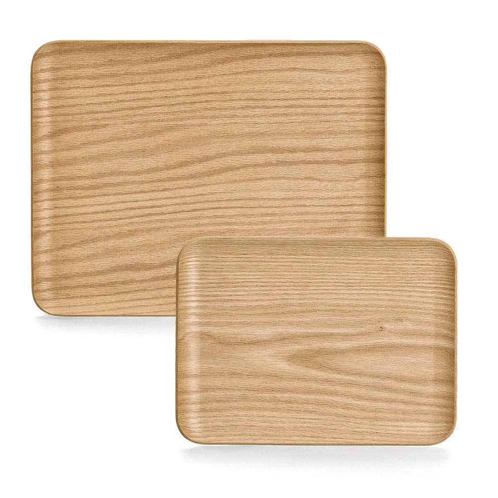 Serviertablett, Holz/Eichefurnier FSC 100% #1