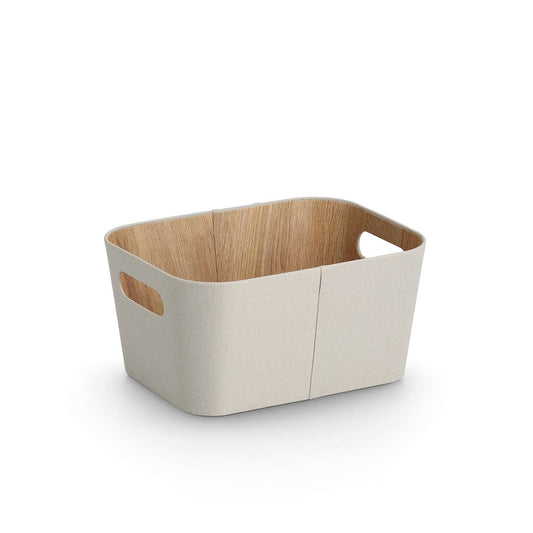 Aufbewahrungsbox, Pappe/Polyester, "groß"