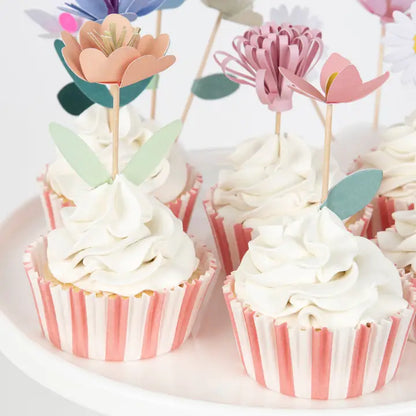MeriMeri Blumengarten Cupcake-Set