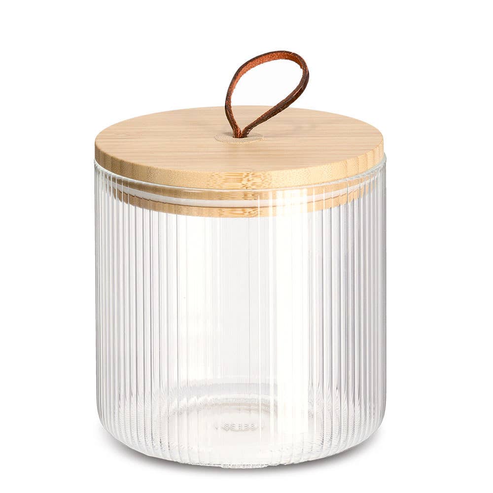 Vorratsglas M. Bambusdeckel, 1050 ml