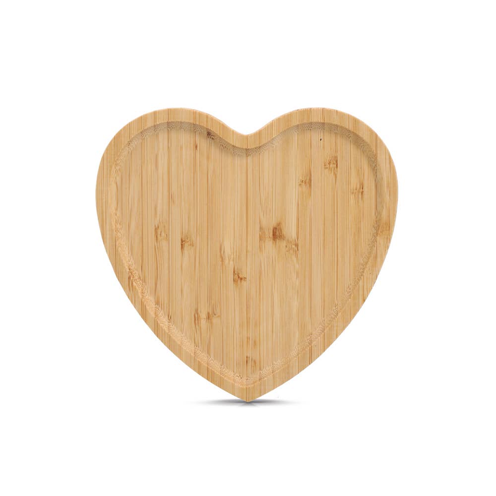 Serviertablett "Herz", Bambus 100%FSC