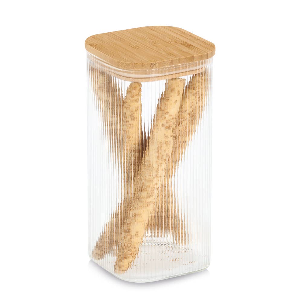 Vorratsglas M. Bambusdeckel, 1500 ml