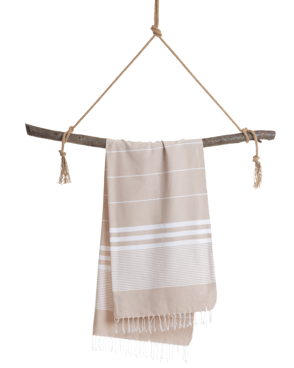 MALIBU Strandtuch, Hammamtuch mit Geschenkbox – Beige