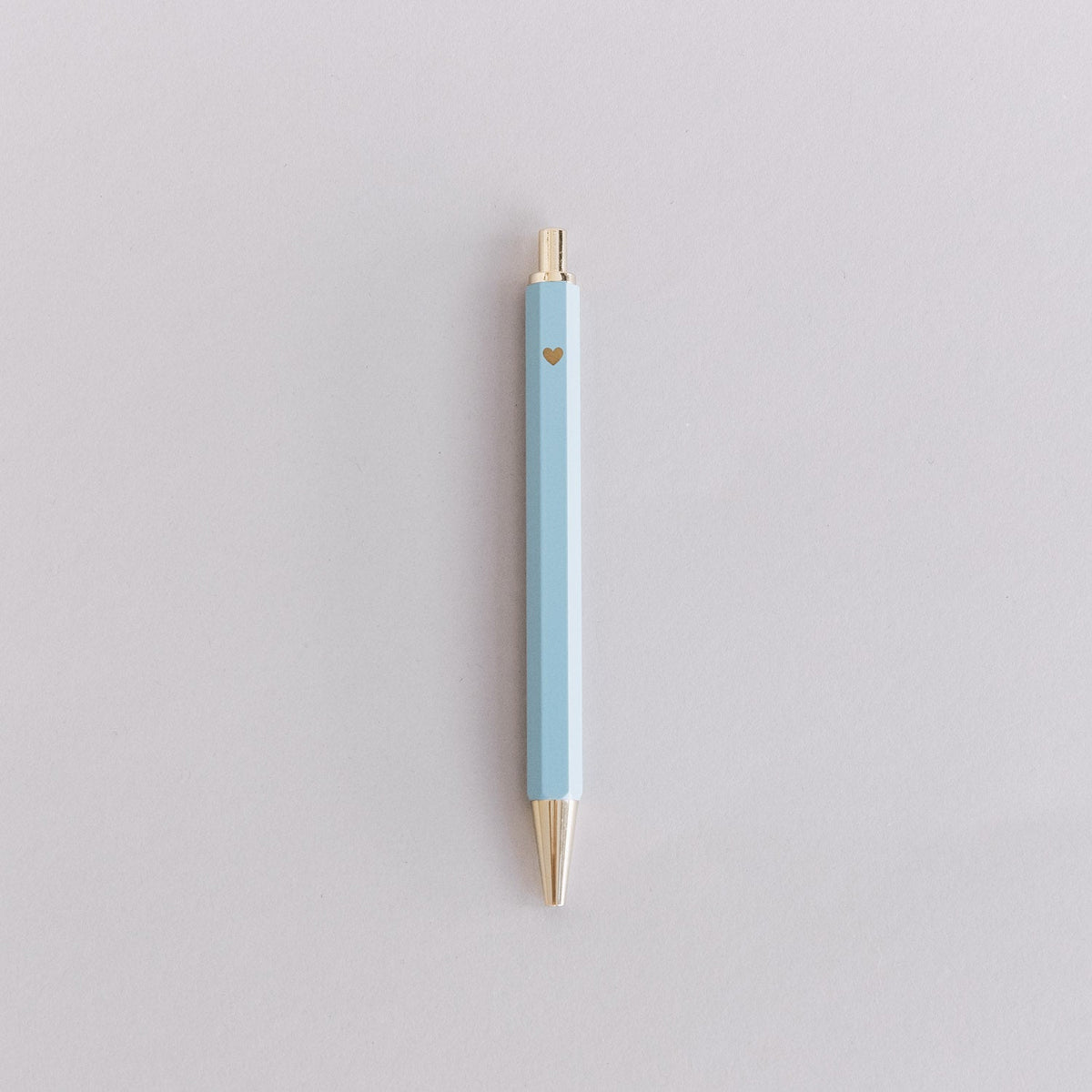 Eulenschnitt Kugelschreiber blau